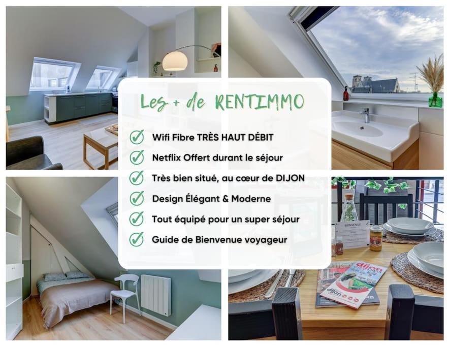 Le Moderne I Centre Historique Design & Spacieux Dijon Eksteriør billede
